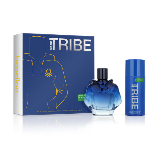 BENETTON KIT UNITED COLORS WE ARE TRIBE DESODORANTE 150 ML + EAU DE TOILETTE 90 ML